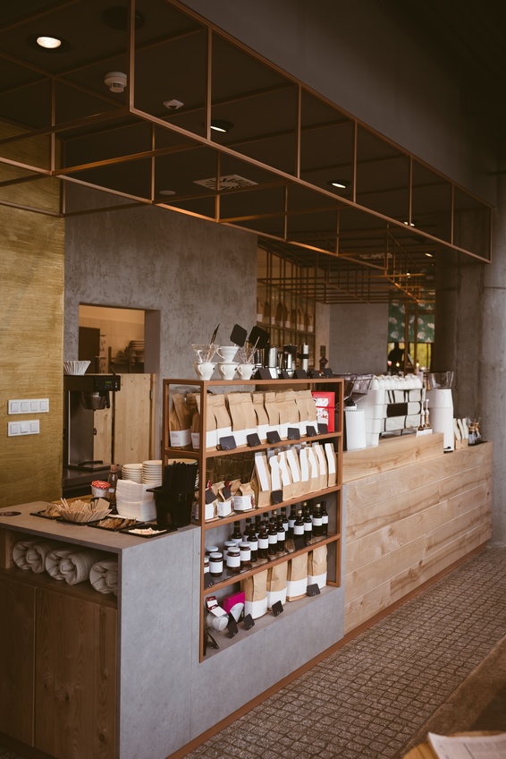 coffee shop interior