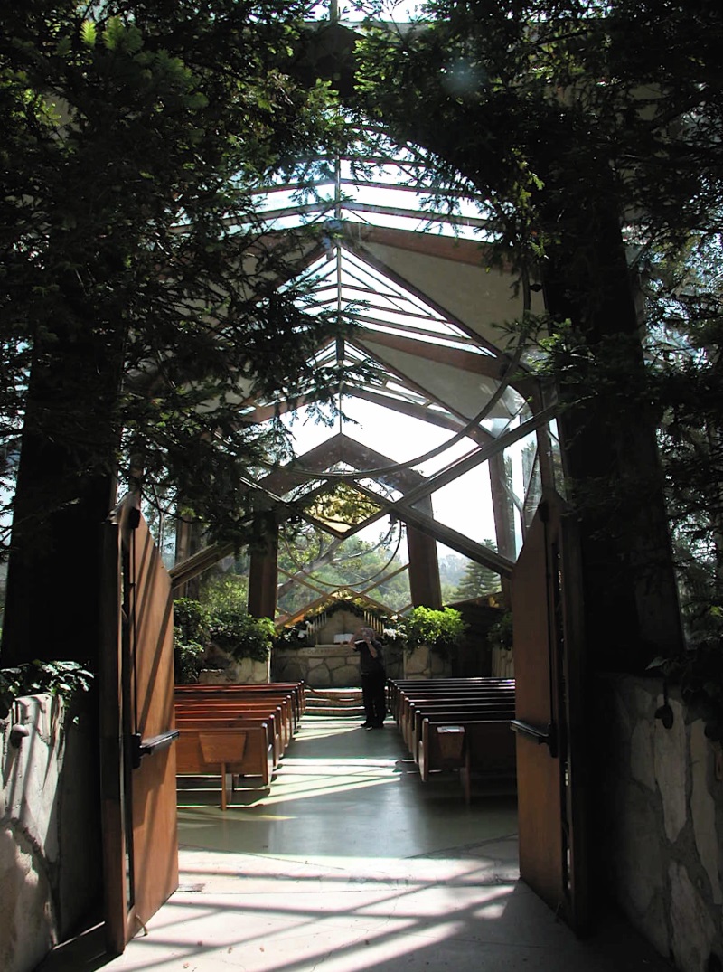 Wayfarers Chapel interior