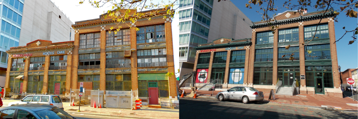 Wonder Bread Building - Before and After