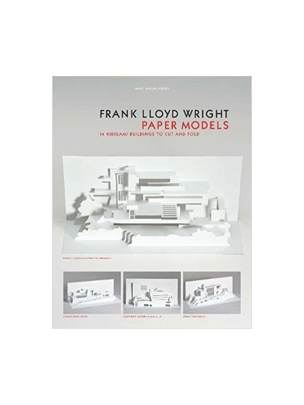 Frank Lloyd Wright Paper Models: 14 Kirigami Buildings to Cut and Fold