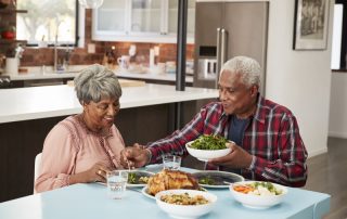 seniors in kitchen